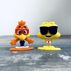 Vintage General Mills Cereal Squad Figurines Set of 2 Retro Cereal Characters